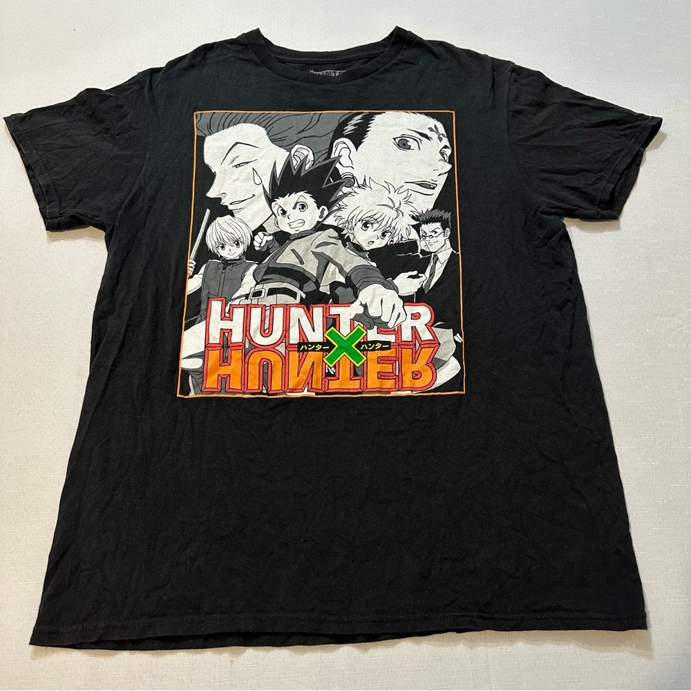 Hunter x Hunter Black Graphic Tee Size L